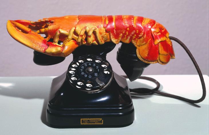 Salvador Dalí - Teléfono langosta - 1936